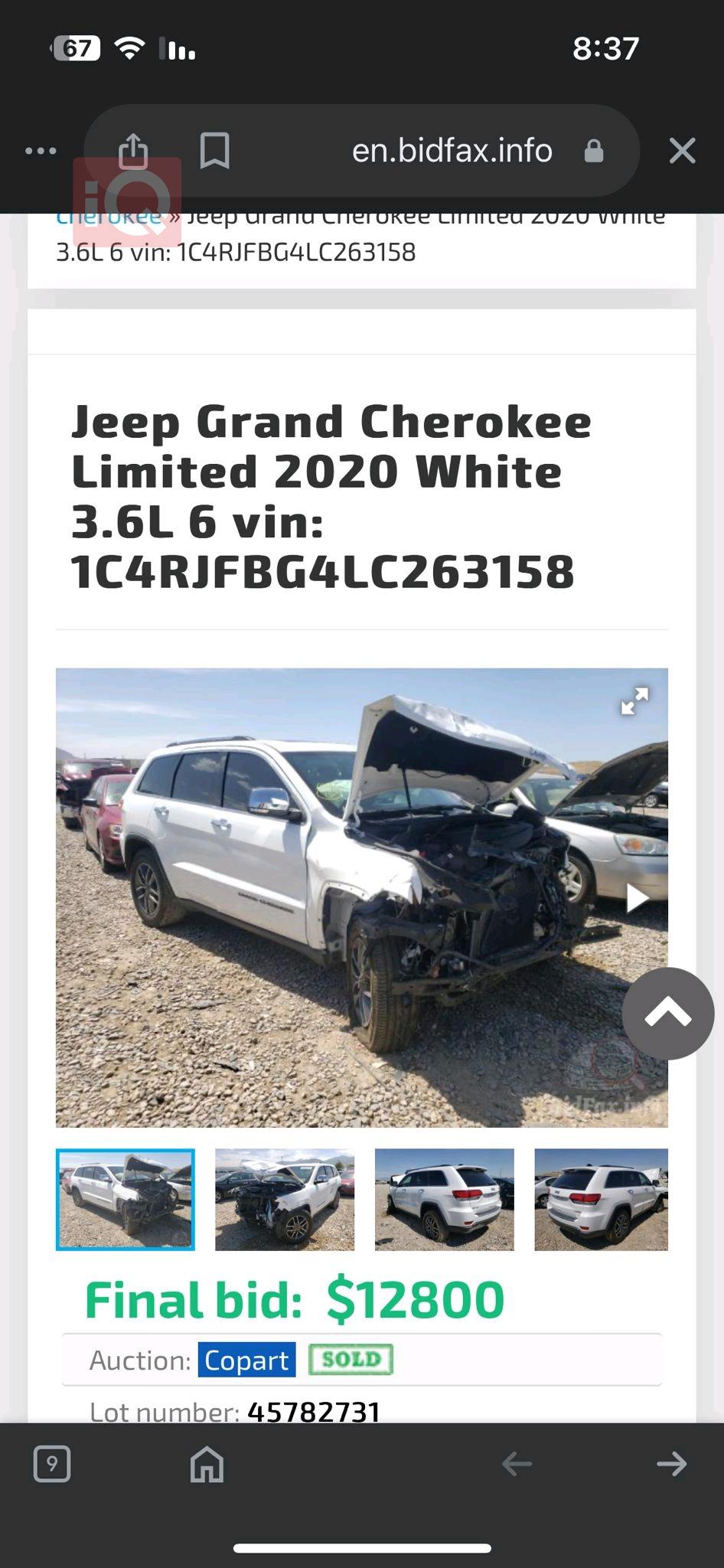 جيب جراند شيروكي